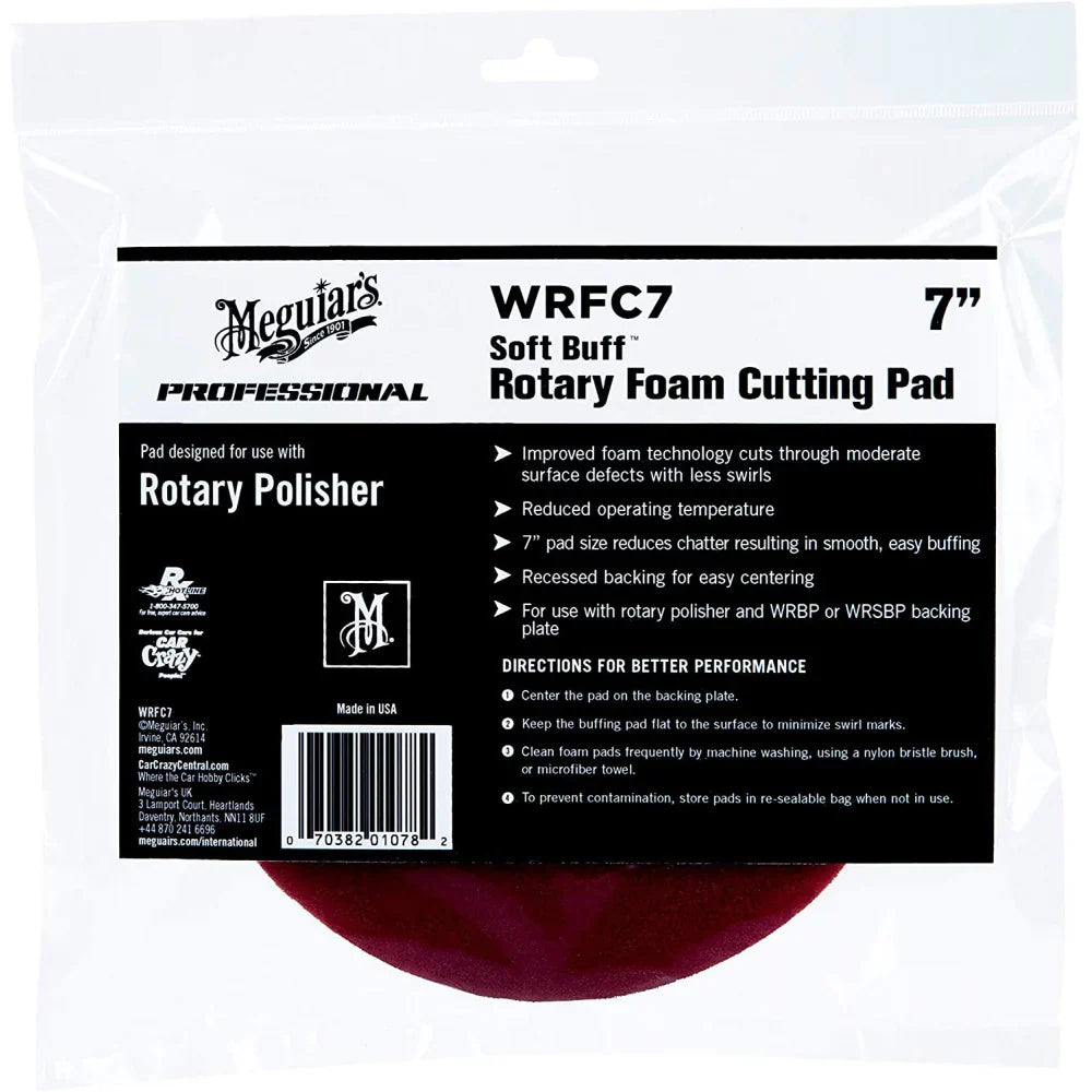 Meguiar's 7" Foam Cutting Pad Disc