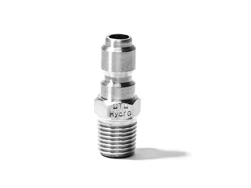 Veloci- 1/4" Stainless Steel Quick Connect Plug Male