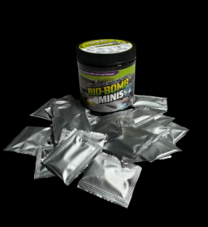 Bio-Bomb Minis: Dissolvable Cleaning and Deodorizing Tablets - 25 PK