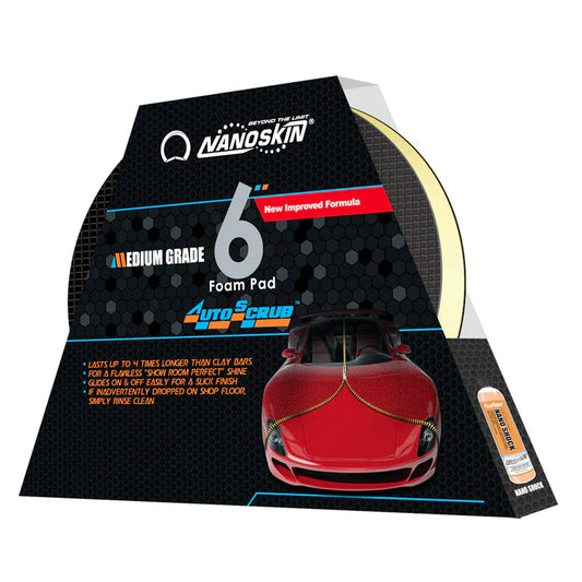 Nanoskin Clay Disc 6"-Medium Grade