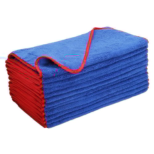 16x24 Microfiber (Blue with Red Trim)