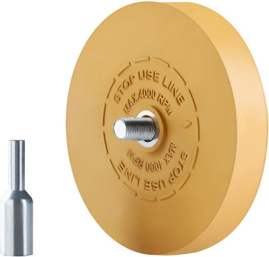4" DECAL REMOVER- Eraser Wheel