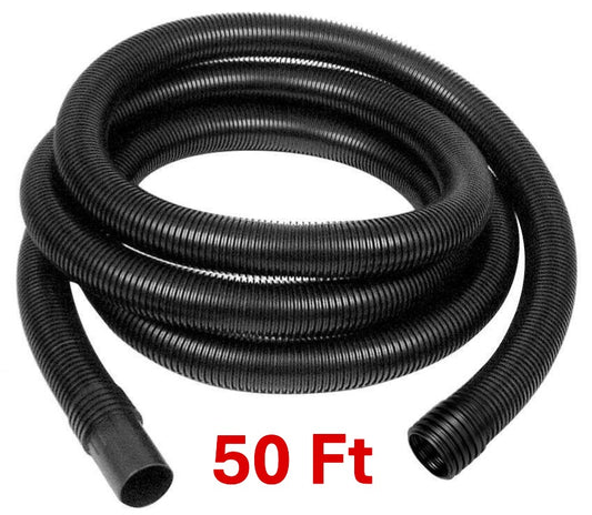 Vacuum Hose 1.5 " Gray/Black (50 Ft.)