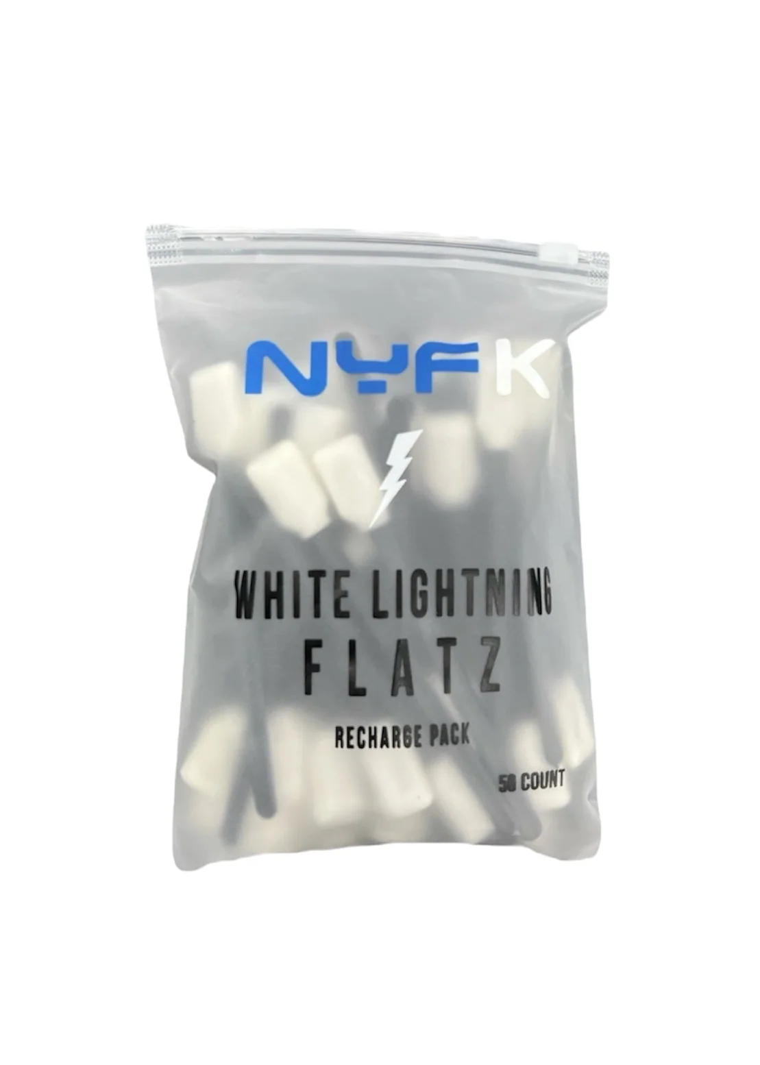 WHITE LIGHTNING FLATZ RECHARGE PACK- NY Foam Kings
