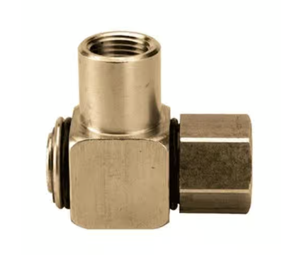 Brass Swivel Right Angle 1/2"