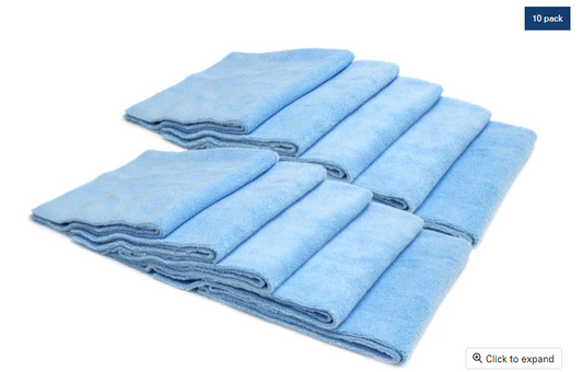 Autofiber [Mr. Everything] Premium Paintwork Towel (16 in. x 16 in., 390 gsm) 10 pack