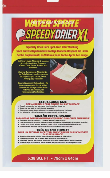 Water Sprite Speedy Drier XL