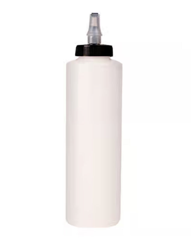 16 Oz. Cylinder Dispenser Bottle (W/Cap)