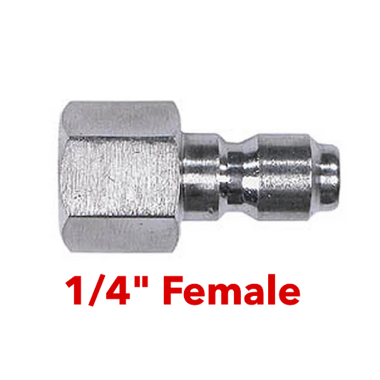 1/4 in- Female Plug  Quick Connect