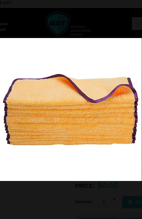 16x24 Microfiber (Yell with Purp Trim)