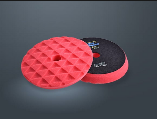 5" ShineMate Red Finishing Pad
