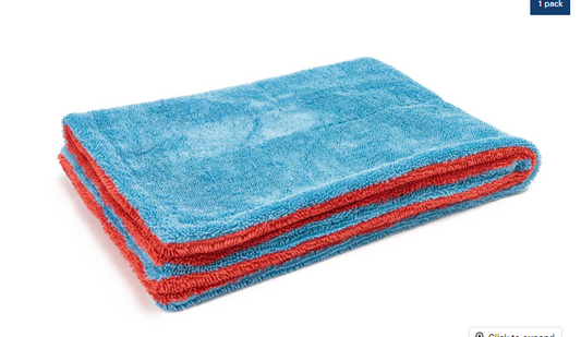 Autofiber Dreadnought MAX - Triple Layer Microfiber Twist Pile Drying Towel (20 in. x 30 in., 1400gsm) - 1 pack