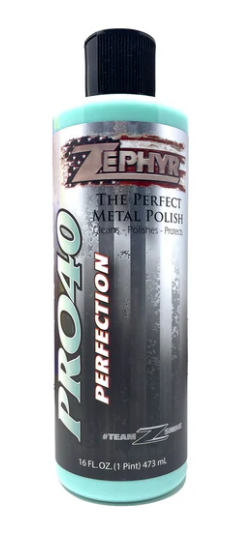 Zephyr Pro-40 Metal Polish - 16 oz