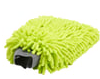 Chenille Green Car Wash Mitt, 1500 GSM