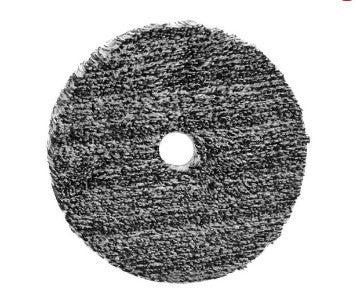 Buff and Shine 592MFP URO FIBER 5" BLACK/WHITE MICROFIBER CUTTING