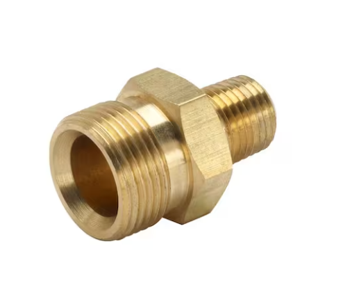 M22 X 3/8 MPT screw Hose to Hose Connector (14mm)