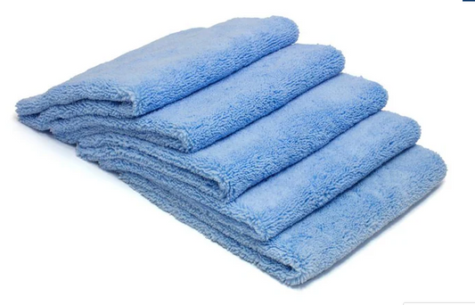 [Elite] Edgeless Microfiber Detailing Towels (16 in. x 16 in. 360 gsm) 5 pack