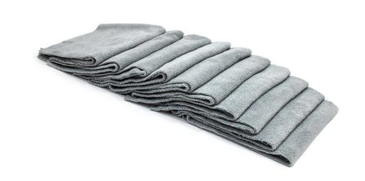 [Utility 70.30] Premium Edgeless Multi Task Detailing Towel (16 in. x 16 in., 300 gsm) - 10 pack Gray