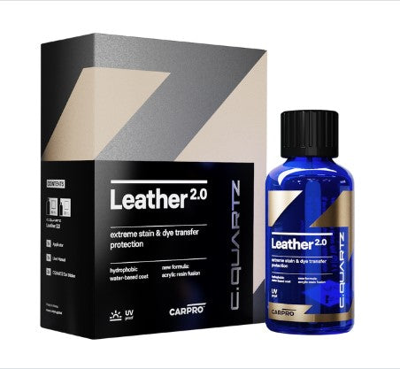 CARPRO CQUARTZ Leather 2.0 - 50ml Kit