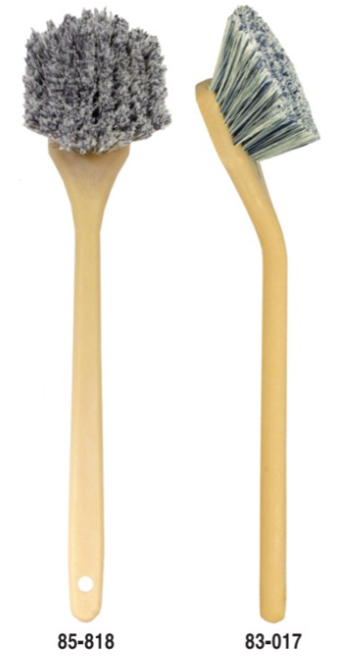 Body Brush 20"  Salt & Pepper