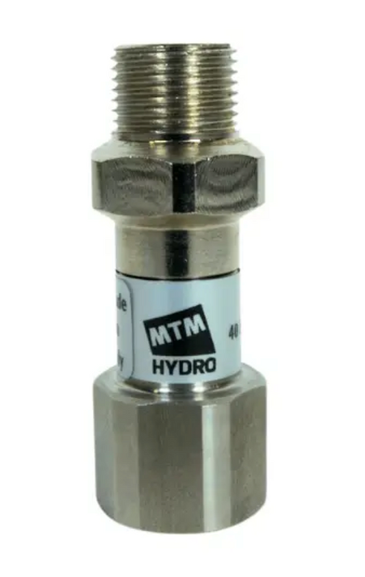 VELOCI Stainless Steel Live Swivel 3/8"