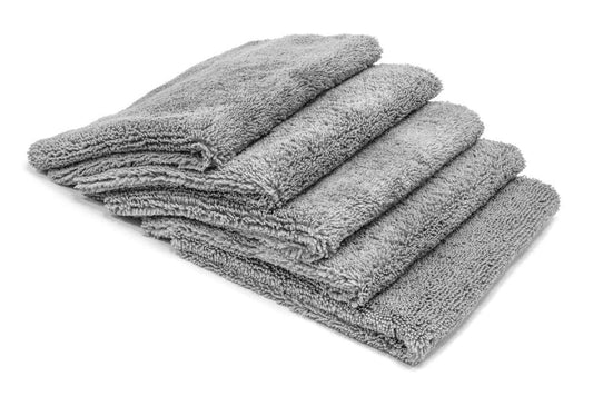 [Elite]-5 pack Edgeless Microfiber Detailing Towels (16 in. x 16 in. 360 gsm)