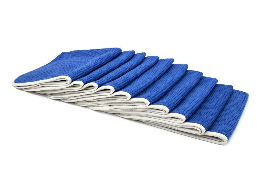 [No Streak Freak] Microfiber Window and Mirror Waffle Towel (10PK)