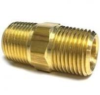 1/8" x1/8" Hex Double nipple
