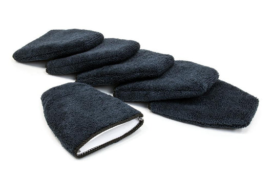 Autofiber Finger Applicator Microfiber Fingertip Half Mitt -6 Pack Gray