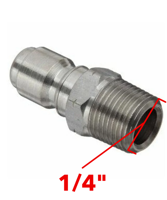1/4 in- Male Plug Quick Connect