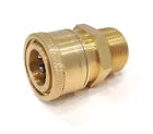 3/8 Coupler Brass Quick Connect X M22 Male- Veloci