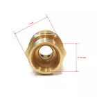 3/8 Coupler Brass Quick Connect X M22 Male- Veloci