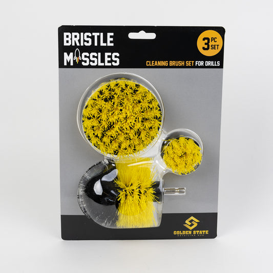 Bristle Missiles Power-Set Drill Brushes- Golden State